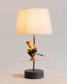 Kitzbühel table lamp with skier