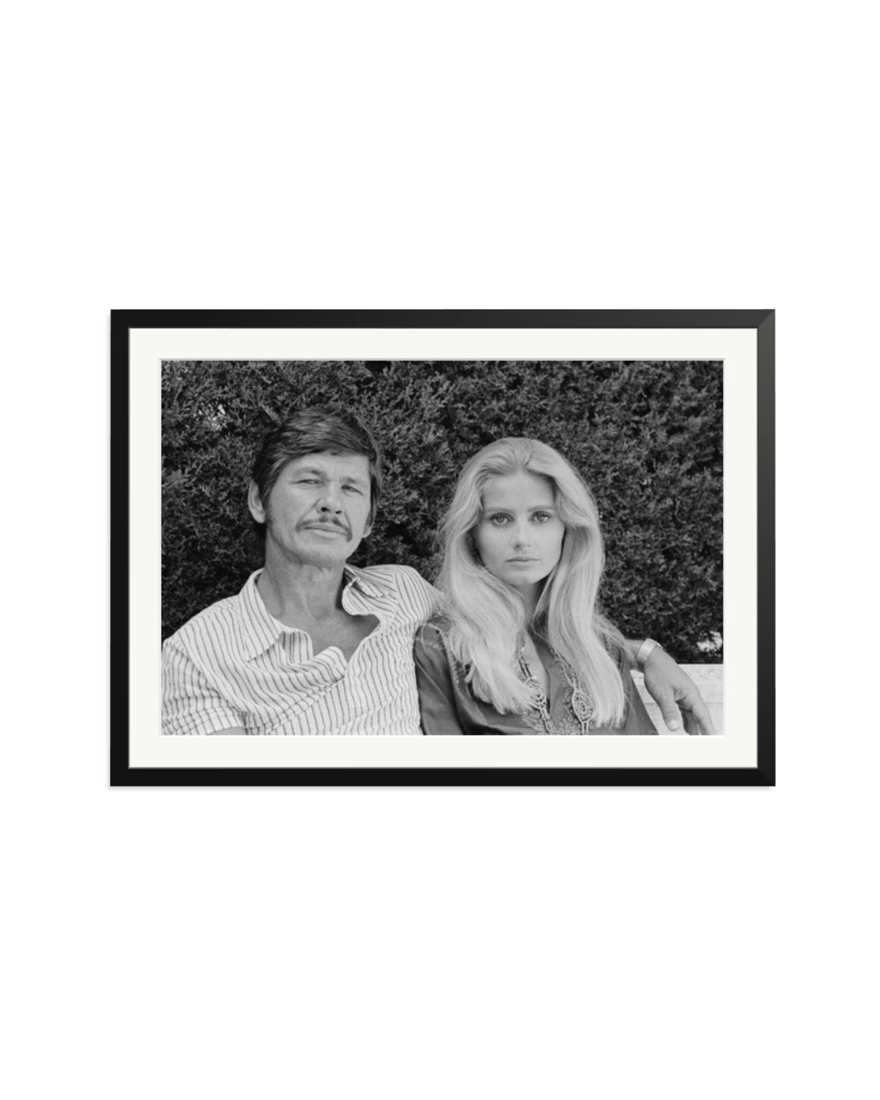 Charles Bronson and Jill Ireland Black / XXL