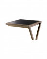 Cross Side Table Vintage Brass