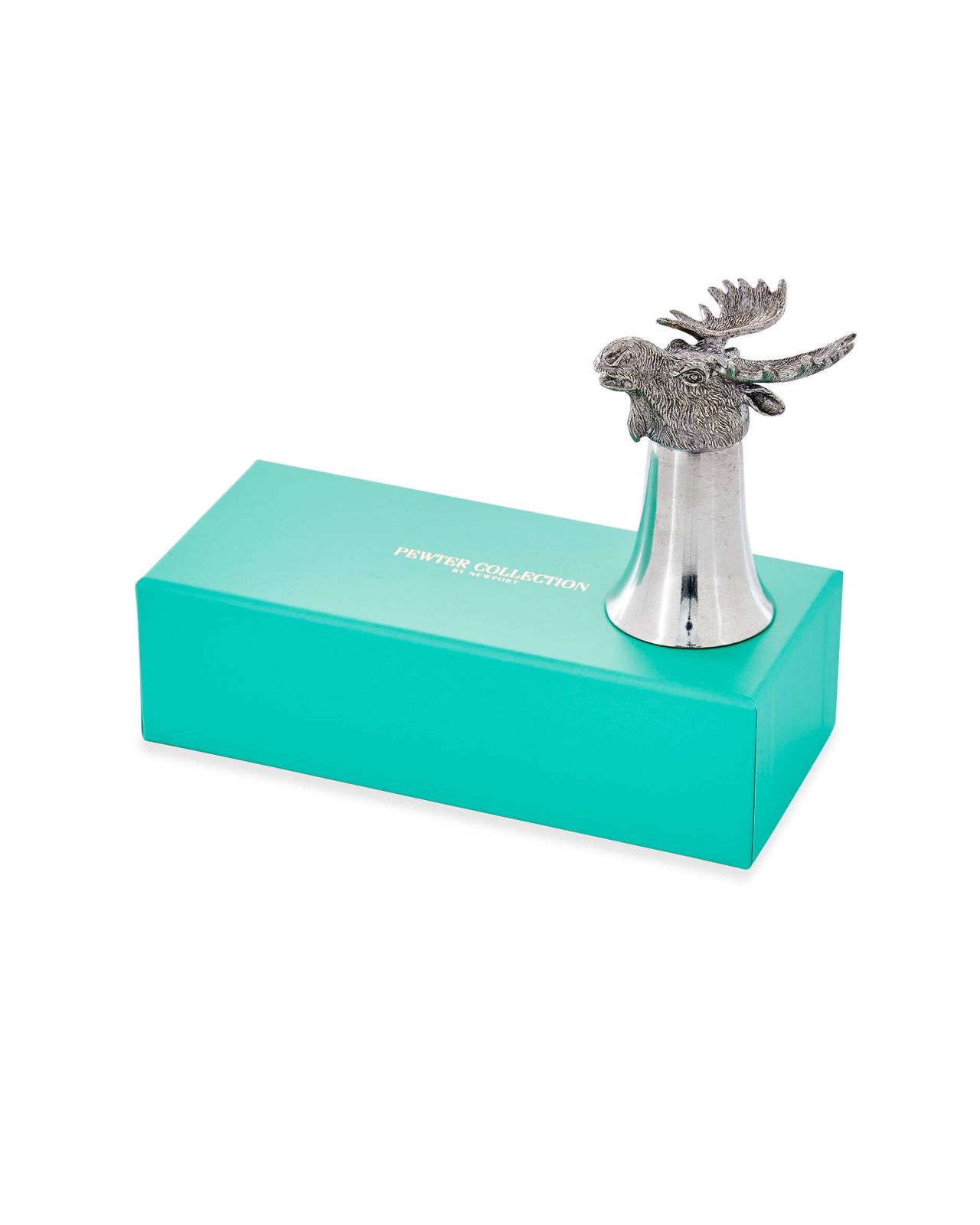 Moose snapsglas tenn