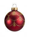 Lucy Bauble Red 4-pack