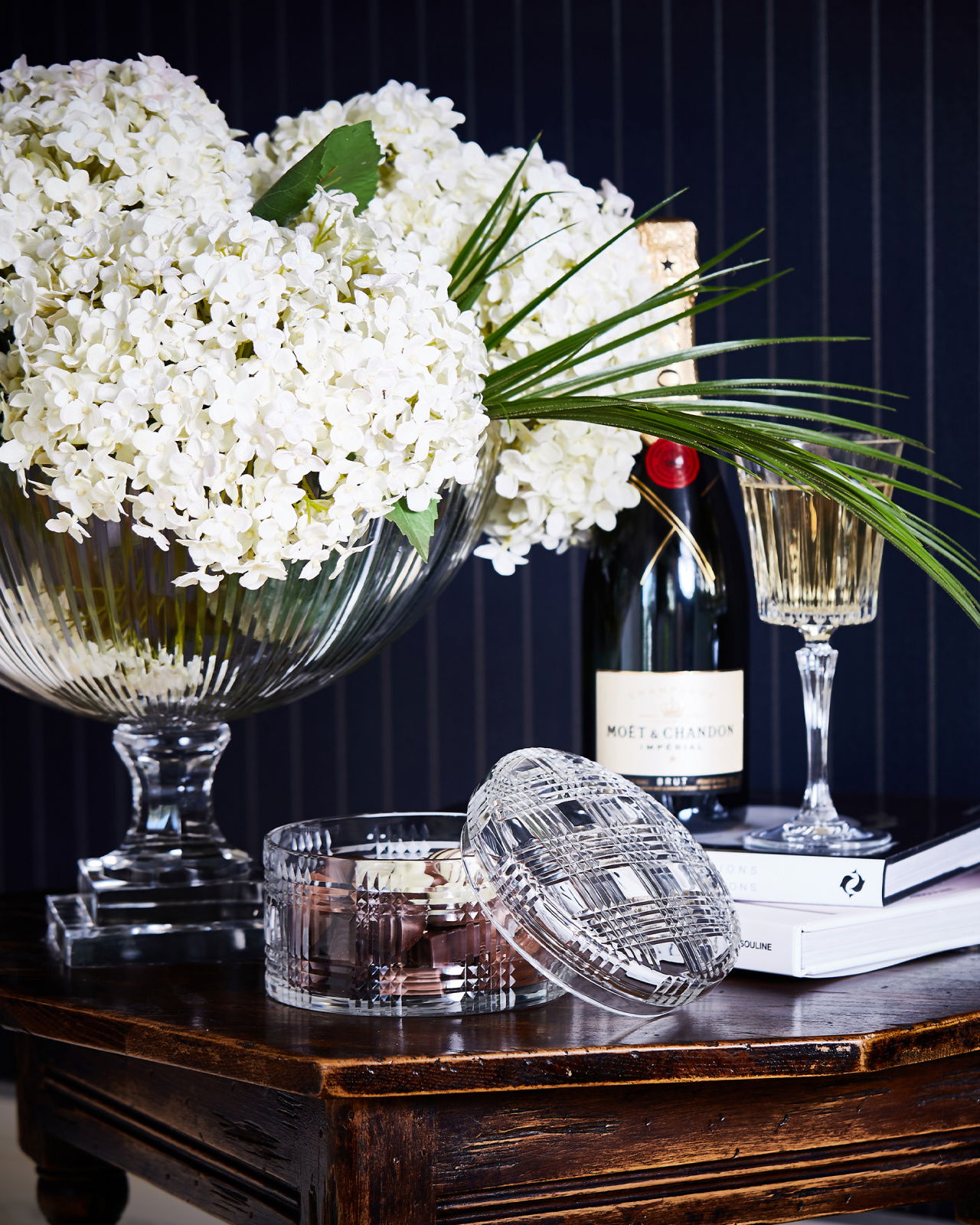 Palmer kristallask rutig