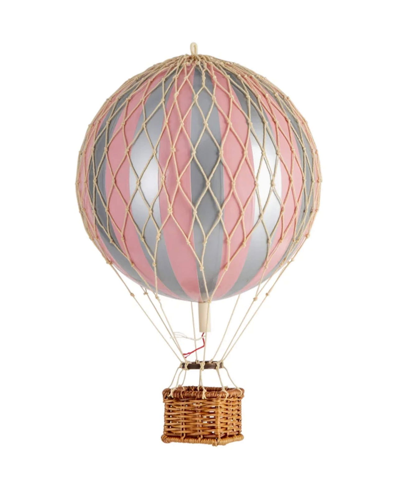 Travels Light luchtballon zilver/roze