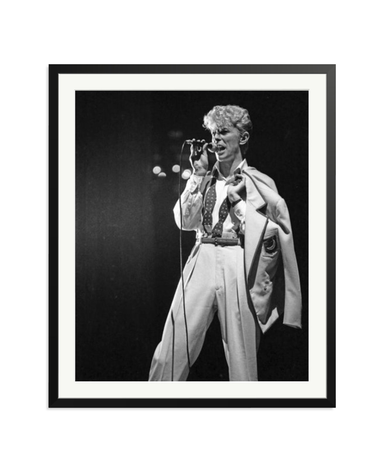 Bowie Serious Moonlight Tour Black / XXL