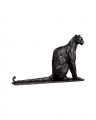 Sitting Panther sculpture bronze