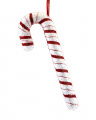 Willie Candy Cane Christmas Tree Decoration White/Red S