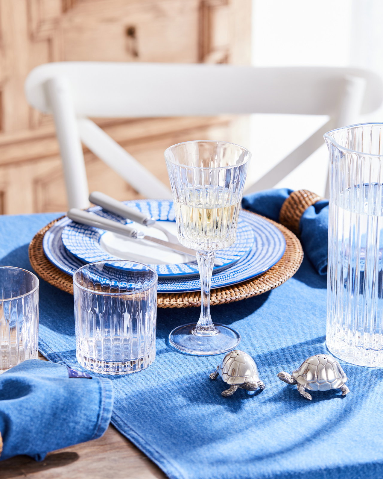 Skildpadde salt- og pebersæt tin