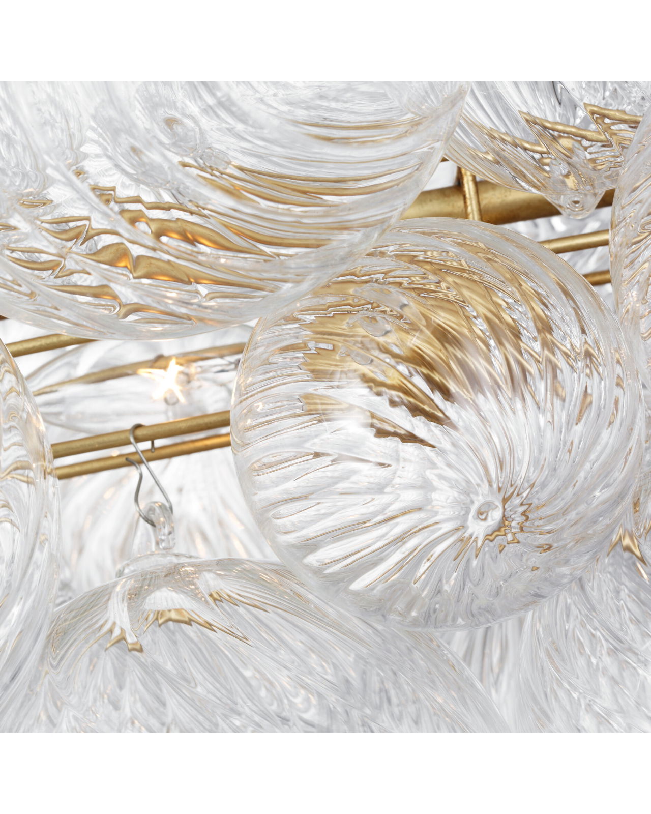 Talia 63" Ring Chandelier Gild