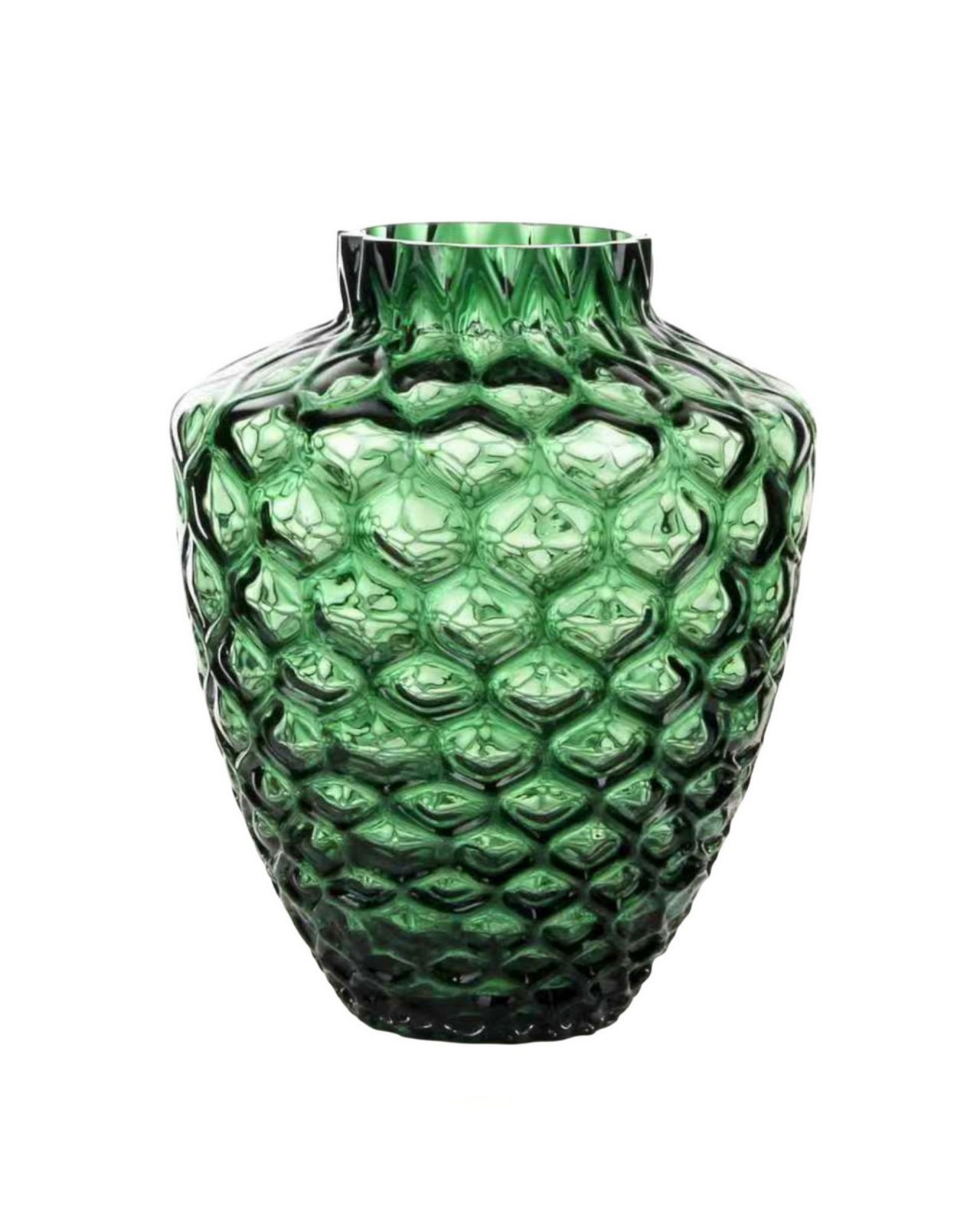 Montclair glazen vaas groen