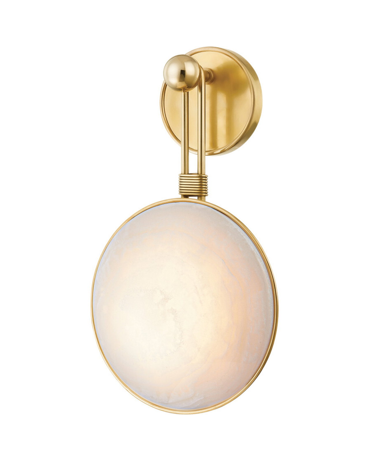 Ares vegglampe vintage messing