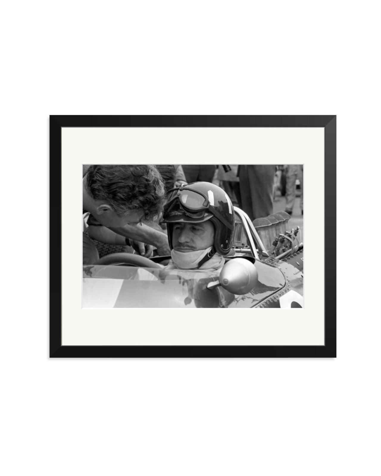 Graham Hill and Keith Duckworth Black / Large