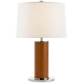 Beckford Table Lamp Saddle Leather