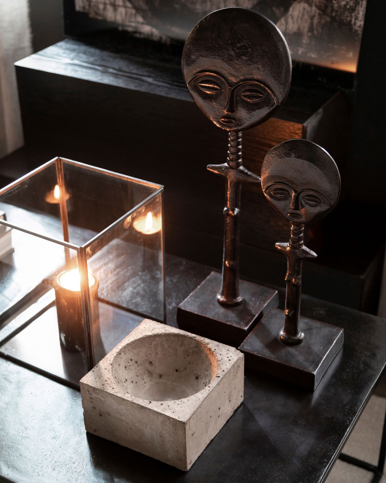 Tandu Sculpture Black