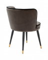 Grenada dining chair velvet savona gray