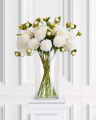 Dahlia Faux Flower Cream