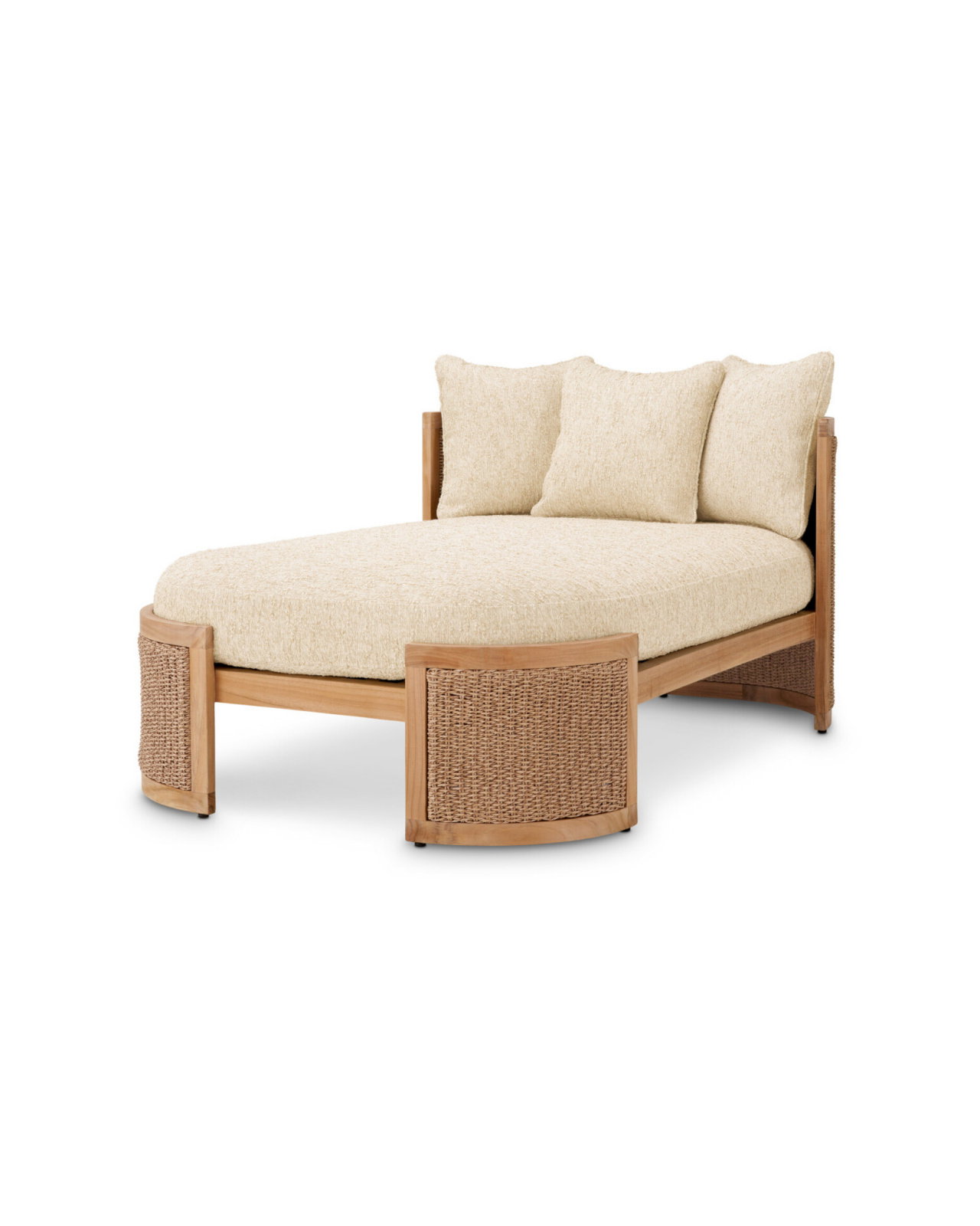 Marenzo teak sun lounger