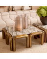 Sunwood Coffee Table Vintage Brass