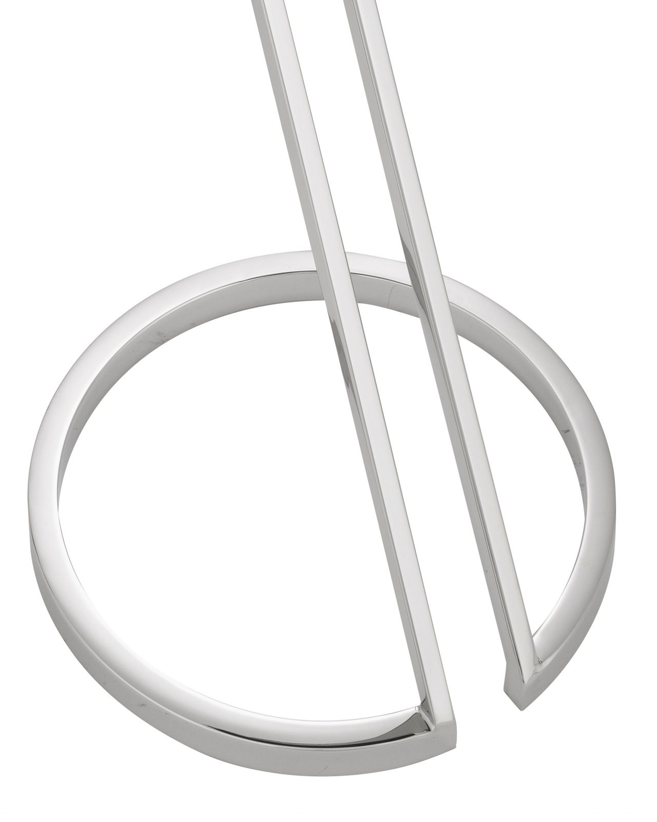 Falcone Side Table Polished Stainless Steel