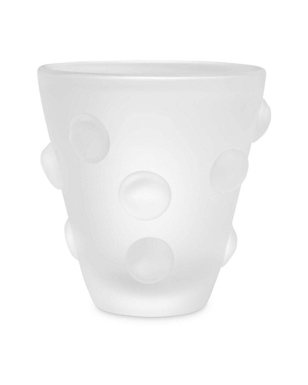 Evander vaas mat wit