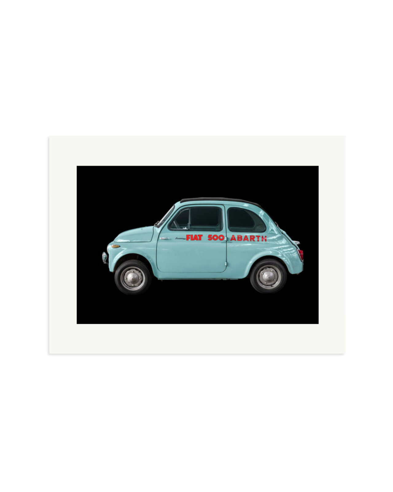 Fiat 500 Abarth Print Only / XL