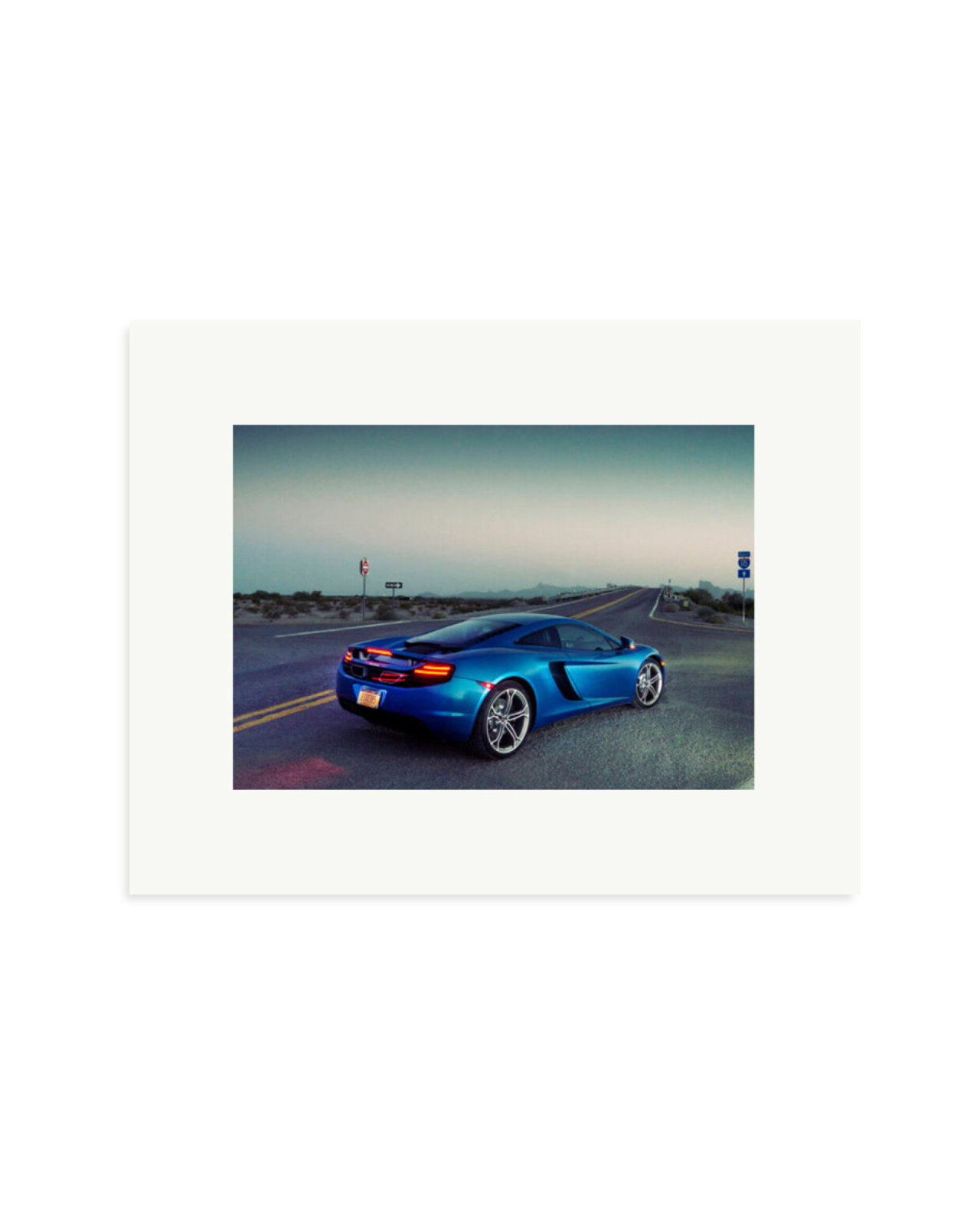 Mclaren MP4/12C Print Only / Small