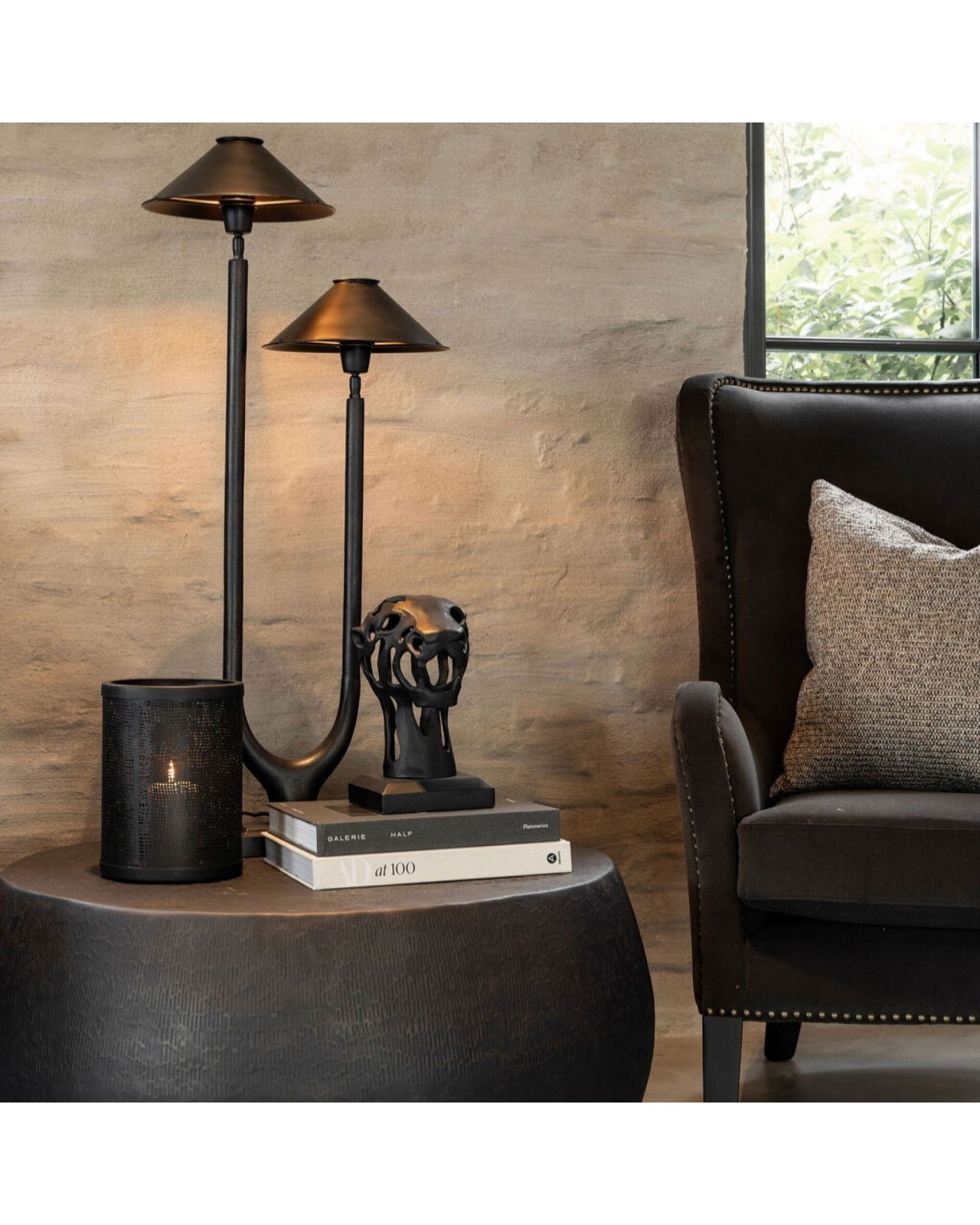 Fiora Side Table Black