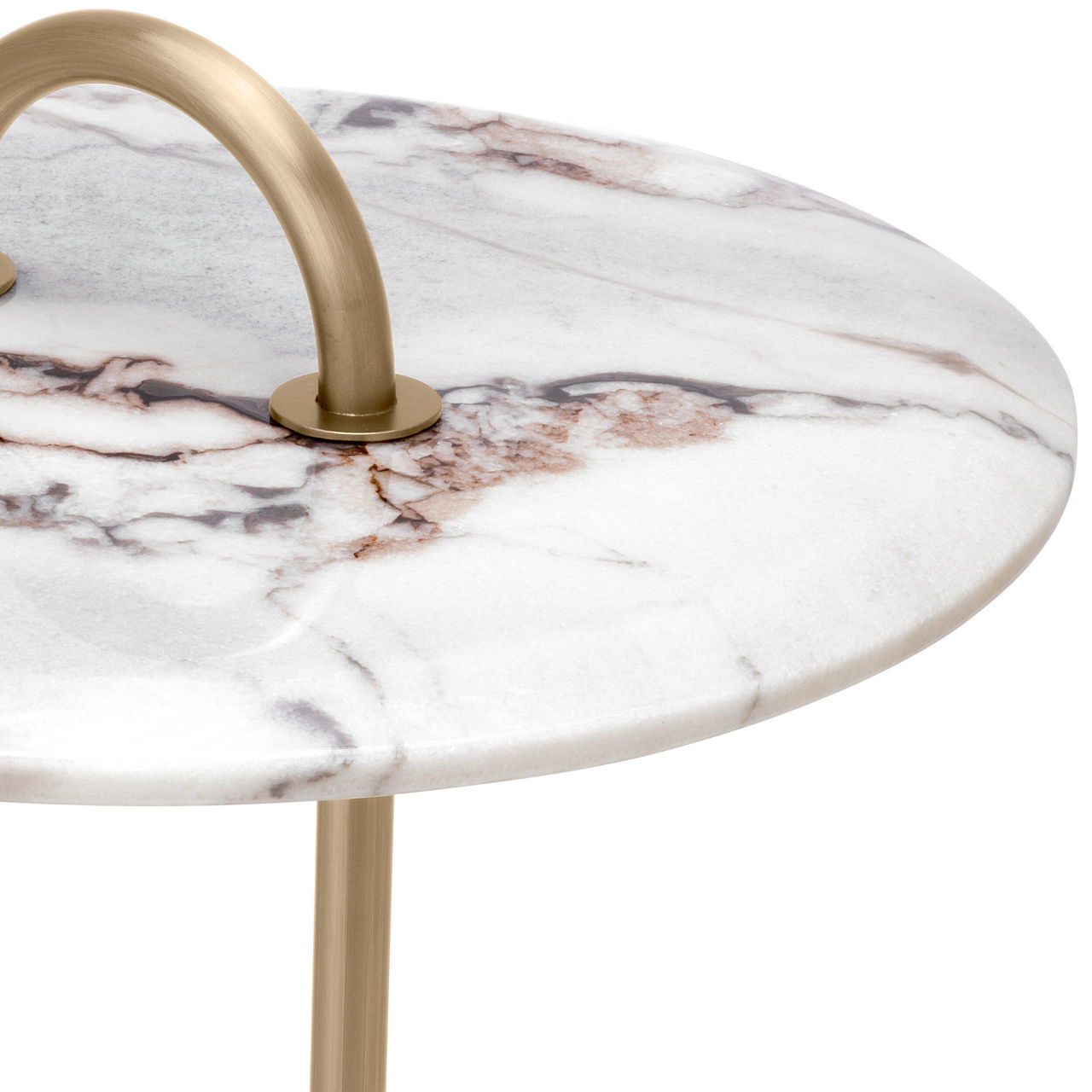 Zappa sidobord light marble