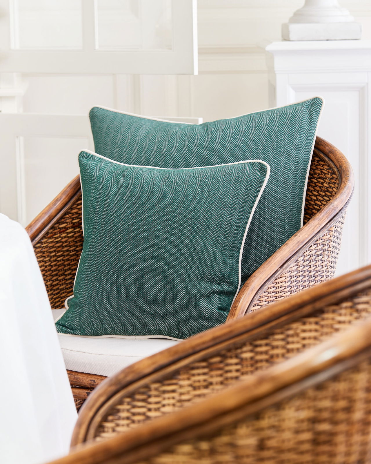 Colleen Cushion Cover Green