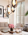 Santos Chandelier Double Gunmetal