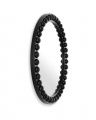 Kenton ronde spiegel zwart