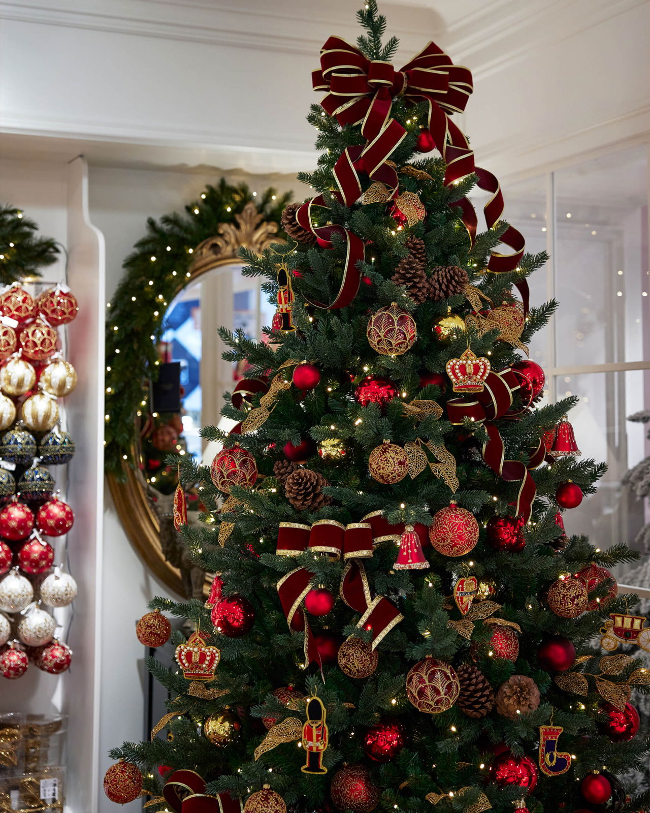 Addison textilband burgundy 9m