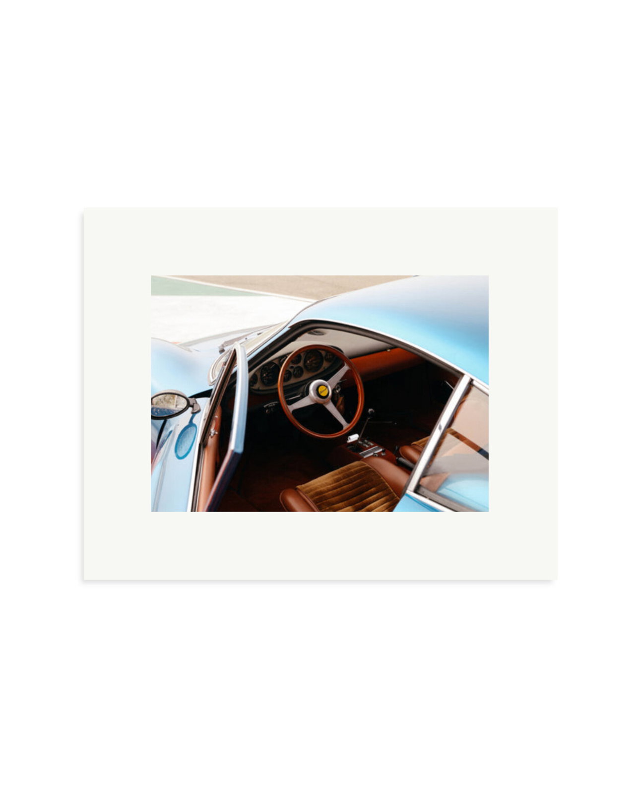 1967 Dino 206 GT Print Only / Small
