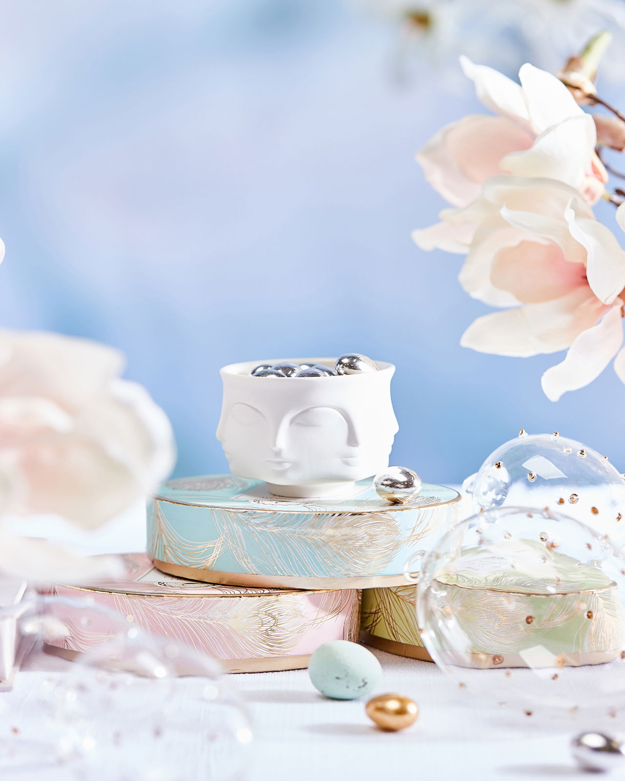 Muse Votive skål vit