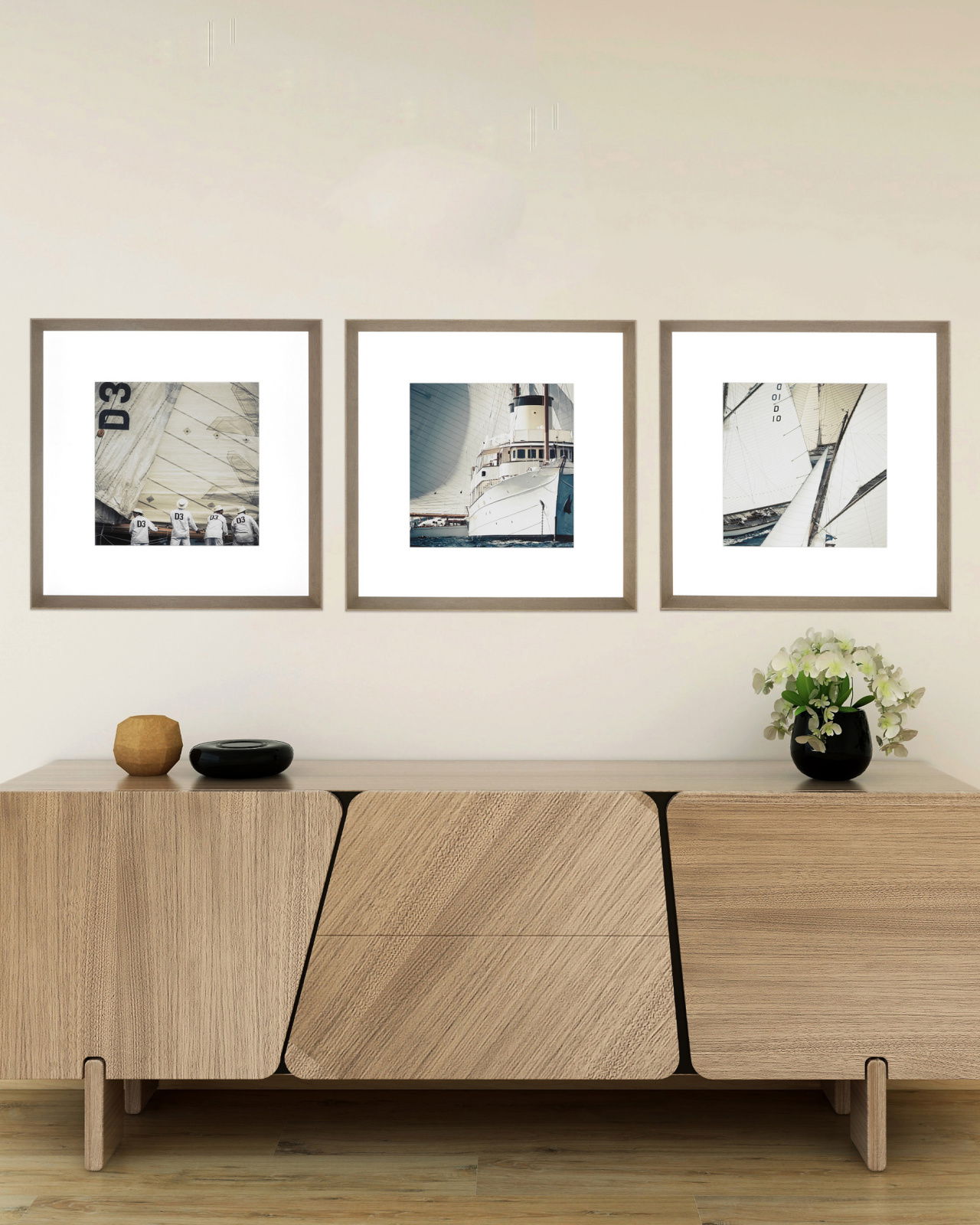 Trio Gréements (Set of 3)