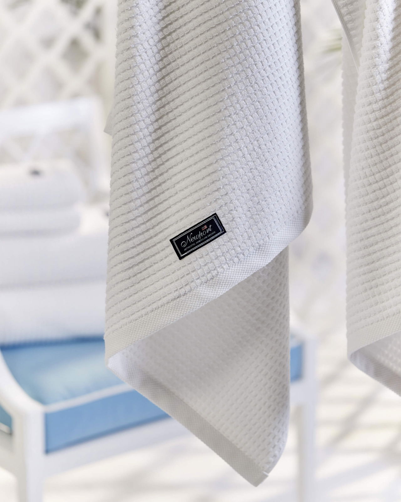 Fisher Island handduk vit