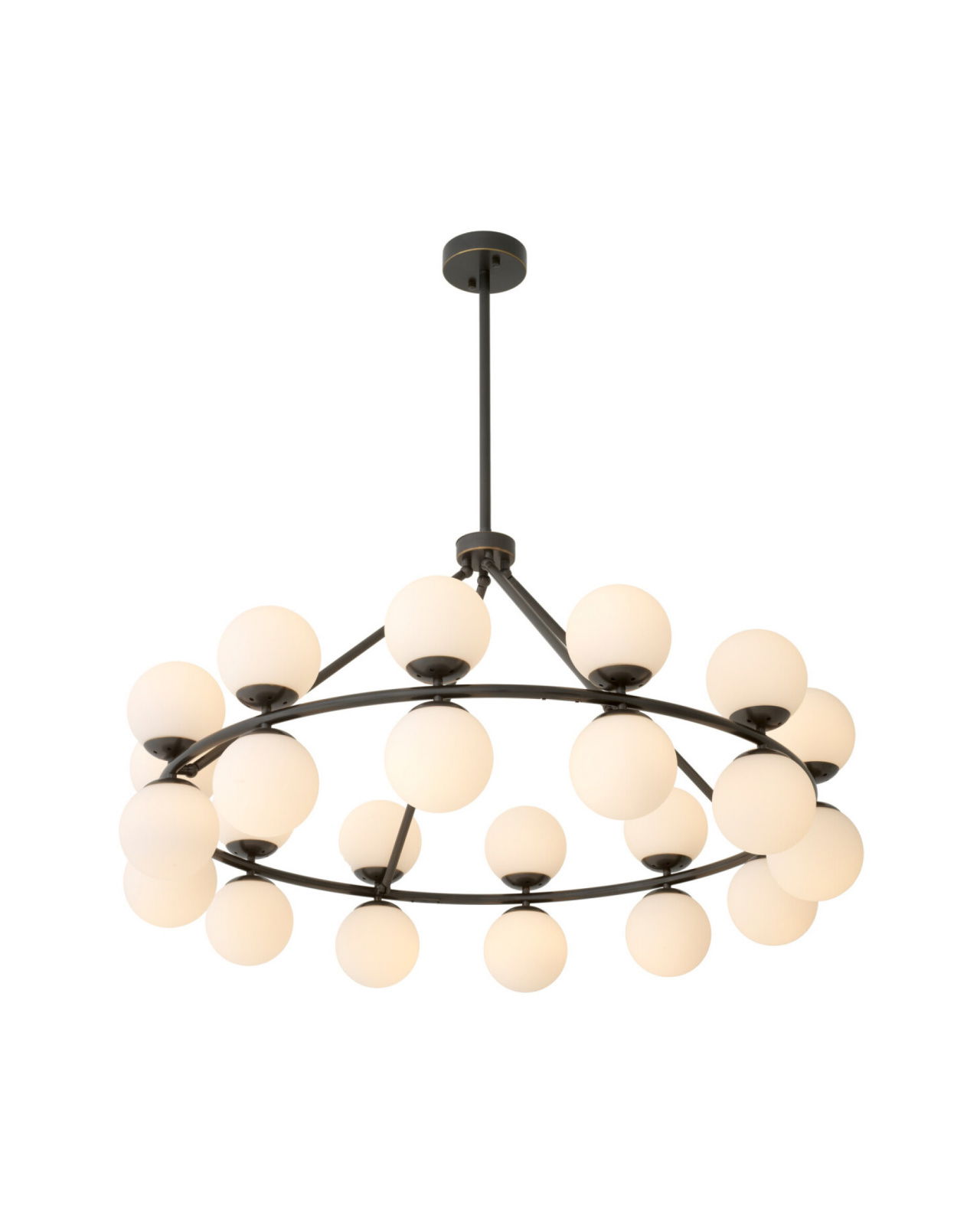 Hutchinson bronzen kroonluchter