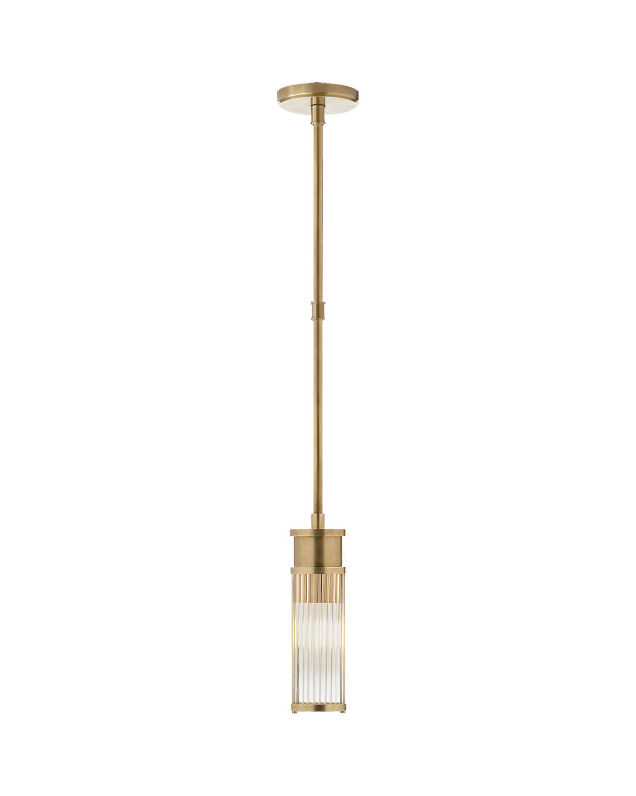 Allen Mini Pendant Natural Brass