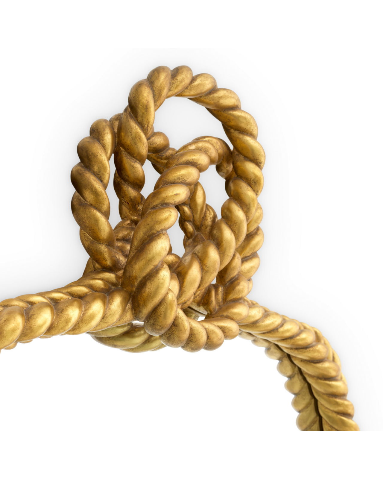 Vincenso spegel antik guld L