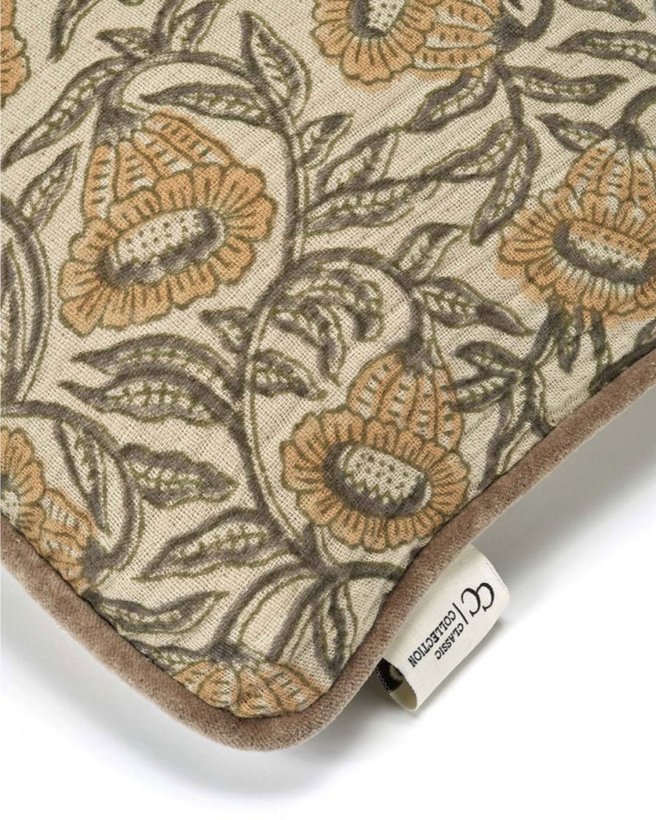 Kussenhoes Bell geel