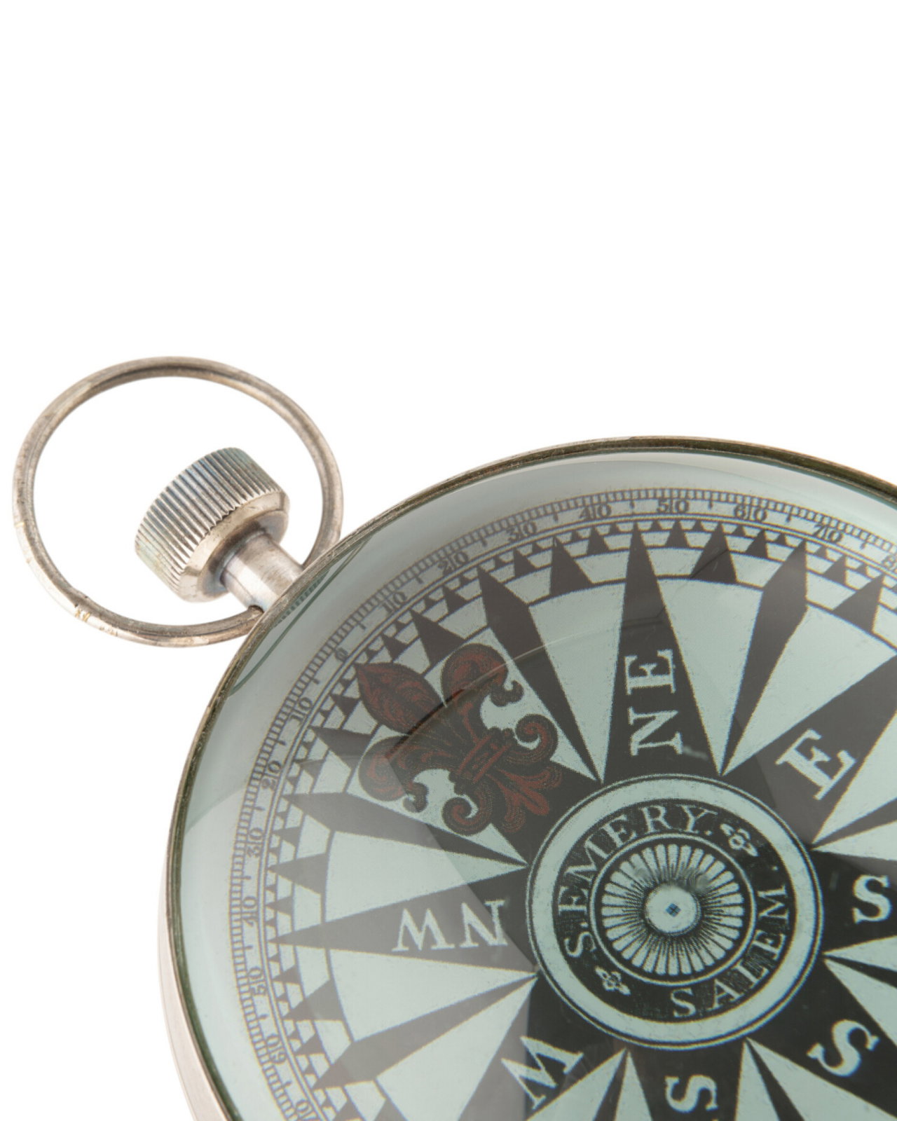 Eye of Time Clock silver