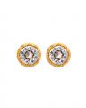 Miss Victoria earrings crystal guld