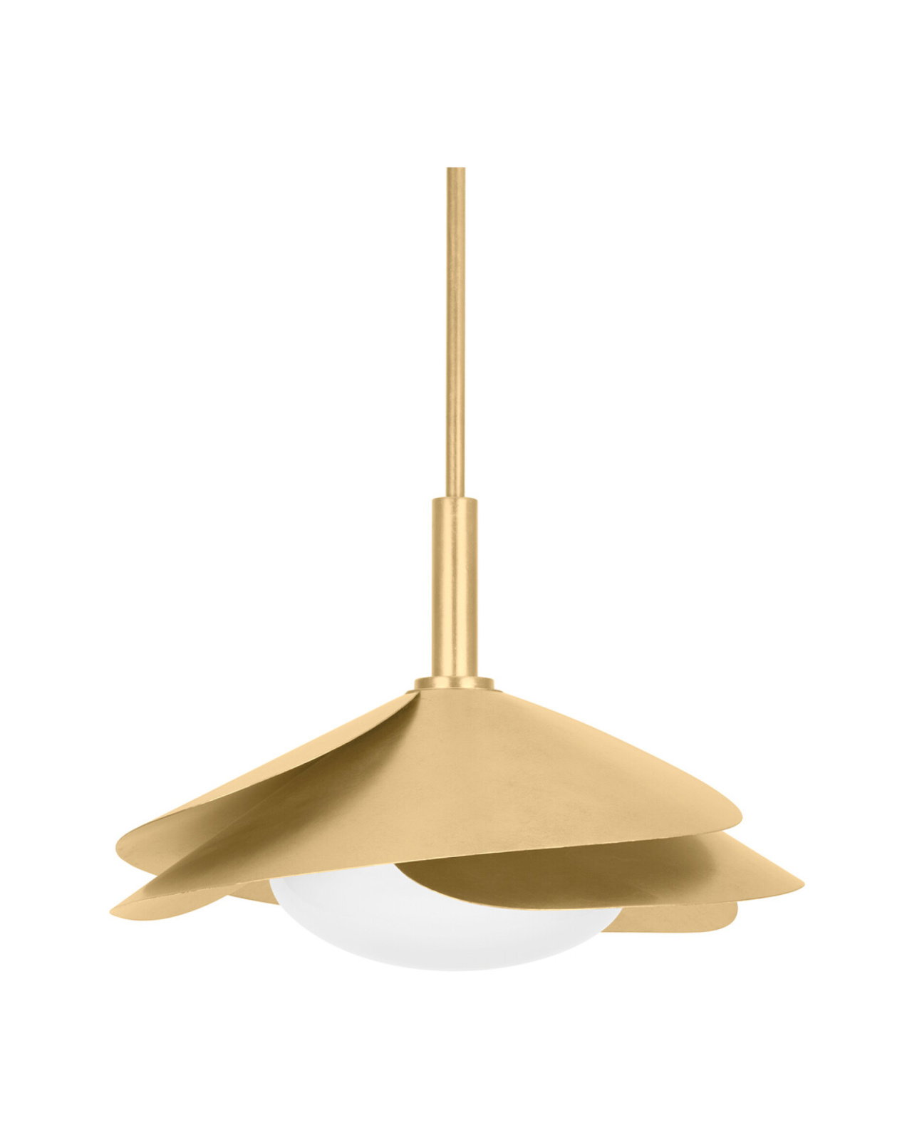 Brookhaven loftlampe vintage guld