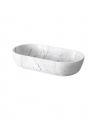 Terrebonne Bowl White Marble