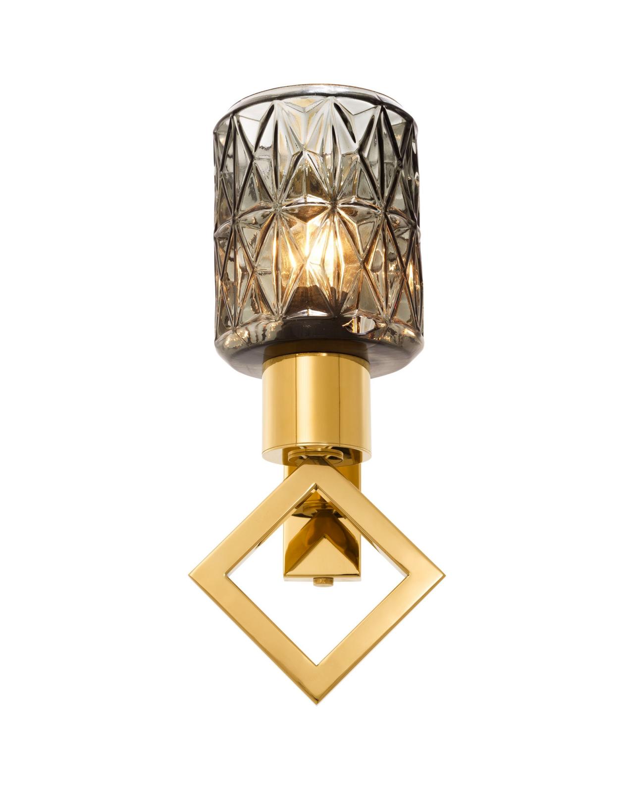 Touch vägglampa guld OUTLET