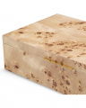 Faro Box Light Brown Mappa Burl