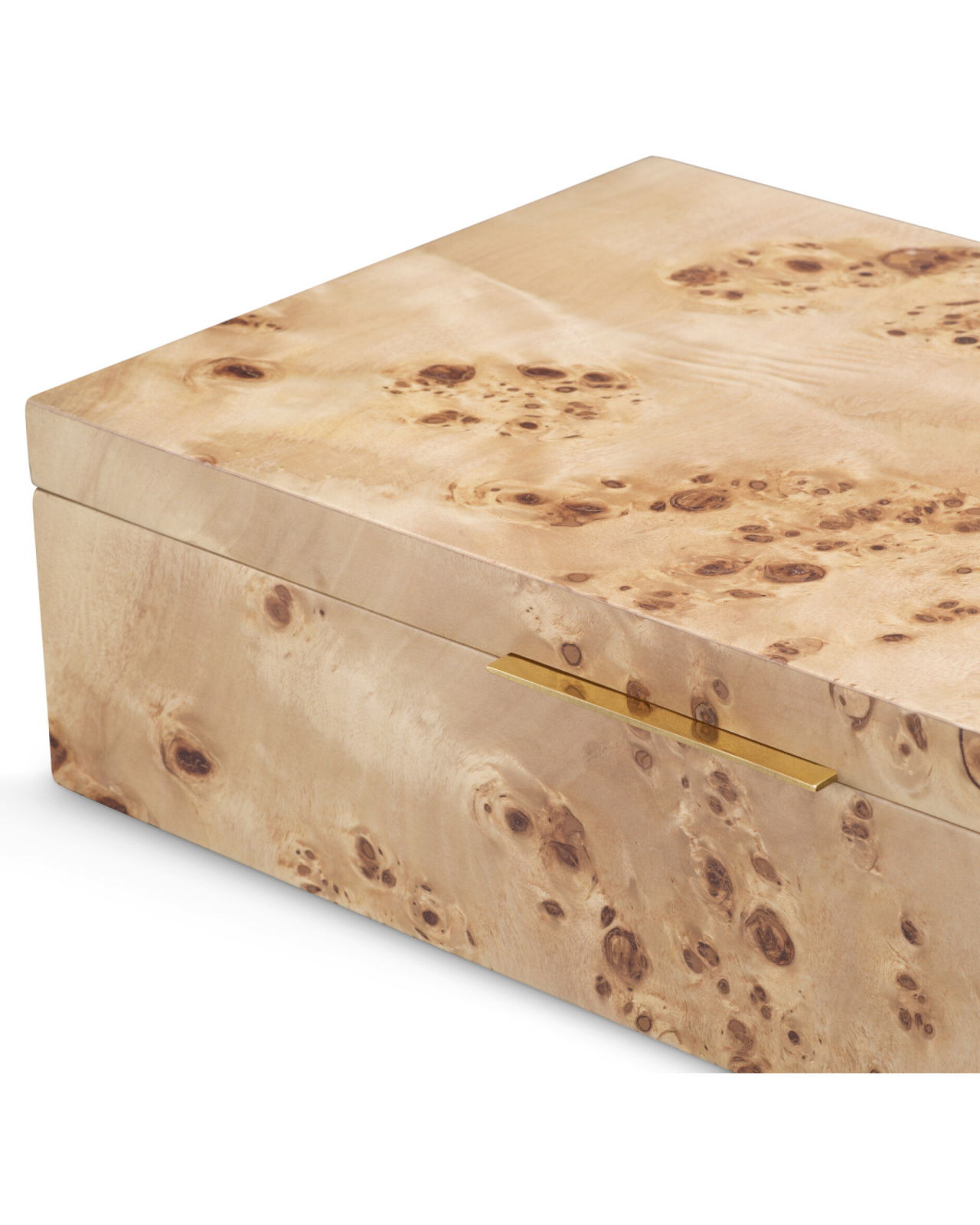 Faro Box Light Brown Mappa Burl