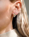 Alisia Earrings Golden Combo