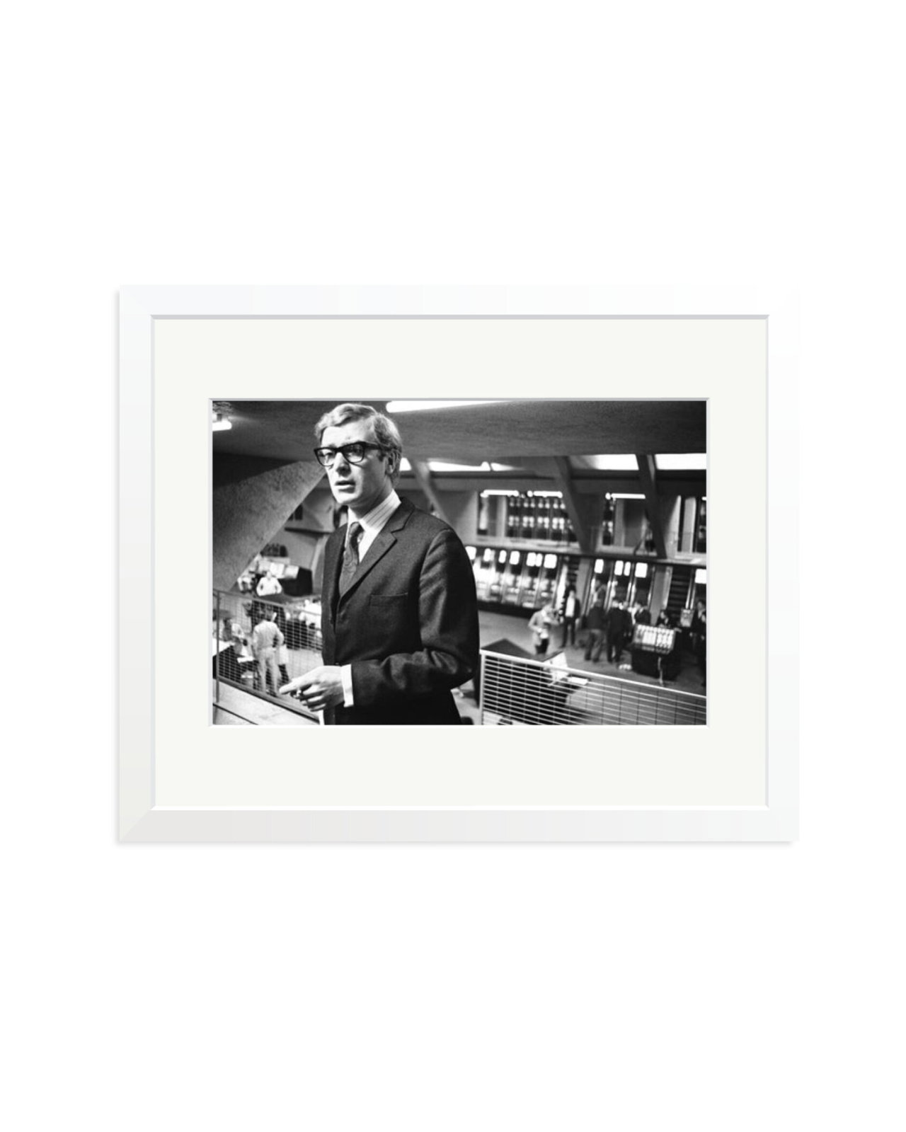 Michael Caine at Pinewood Studios White / Medium