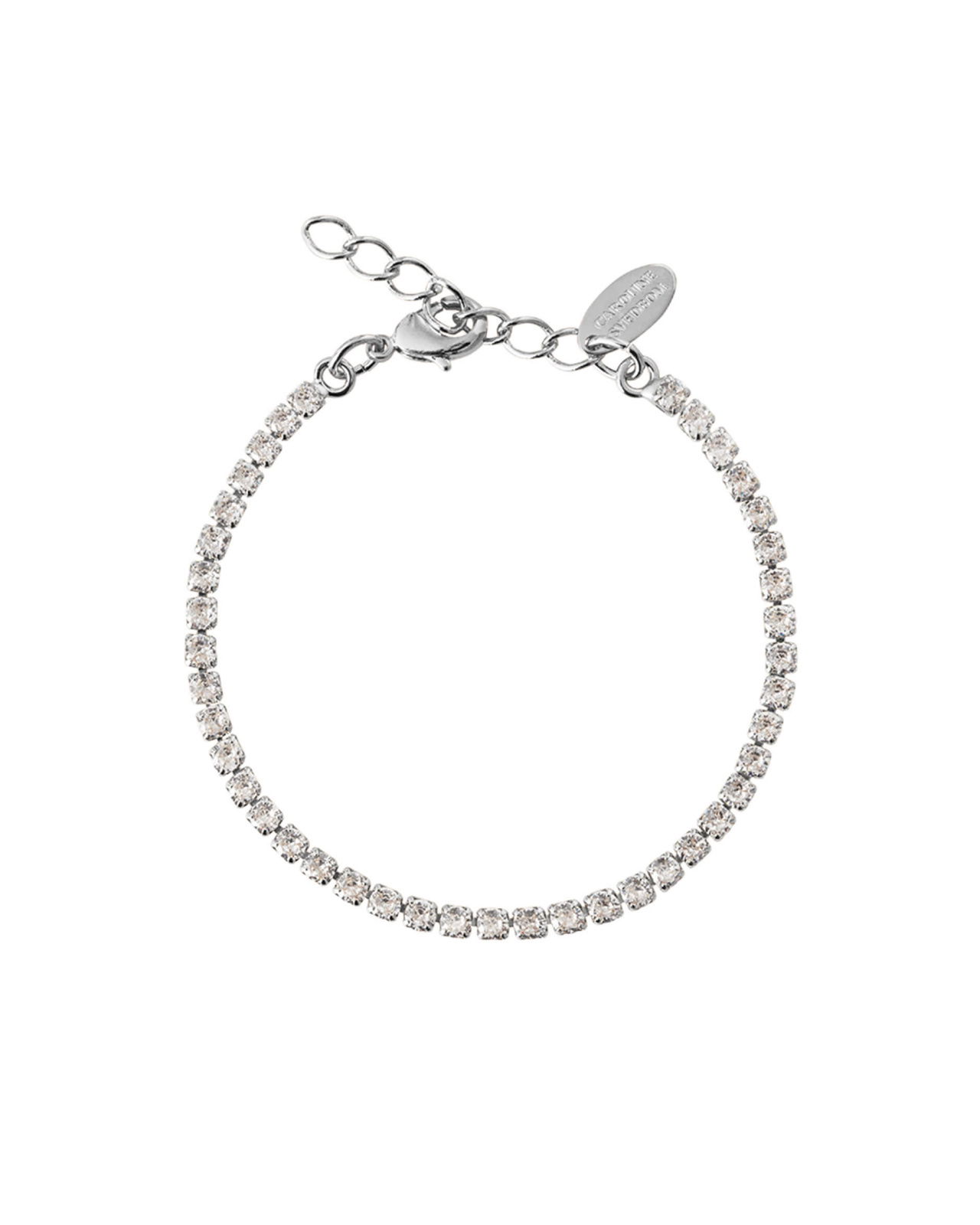 Mini Zara armbånd crystal rhodium