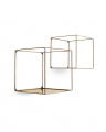 Deco Square Wall Rack set of 2